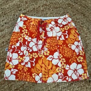 HAWAIIN SWIM MINI SKIRT